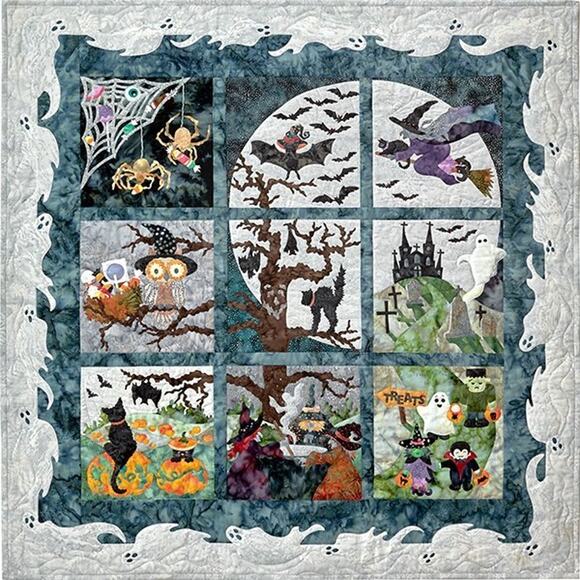 Halloweenies II Quilt Kit by McKenna Ryan - Picture 1 of 4